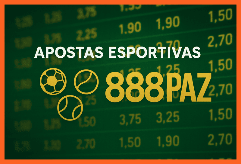 Aposte em apostas esportivas no cassino online 888PAZ