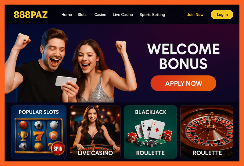 
                                Cassino Online 888PAZ
                                