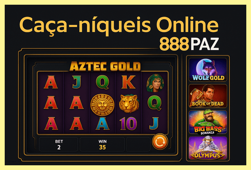 Explore o mundo das slot machines no 888PAZ Casino